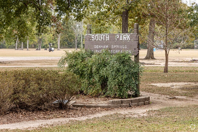 South Park is a family-oriented park covering around 60 acres in Denham Springs.