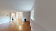 Embrace the lifestyle you've always dreamed of in this meticulously designed 2-bedroom, 1-bathroom haven. With 860 square feet of thoughtfully crafted living space, this home is your canvas for creating cherished memories and pursuing your aspirations.

Step into a world of warmth and elegance, where gleaming hardwood floors flow seamlessly throughout, creating a cohesive and inviting atmosphere. The sun-drenched living room, adorned with large windows, offers a perfect sanctuary for relaxation and entertainment, while providing picturesque views of the surrounding landscape.

The heart of this home is the stunning kitchen, a culinary enthusiast's dream come true. Crisp white cabinetry contrasts beautifully with sleek stainless steel appliances, offering both style and functionality. This space is designed to inspire your inner chef and make meal preparation a joy.

The primary bedroom, a generous 190 square feet, serves as your personal retreat, bathed in natural light and offering ample space for rest and rejuvenation. The second bedroom provides versatility, perfect for a home office, guest room, or whatever your lifestyle demands.

The bathroom showcases modern fixtures and a clean, contemporary design, providing a spa-like experience in the comfort of your own home. Two convenient hallways and closets ensure that organization and storage are never a concern.

Located in the desirable North Andover area, this property at 41 Royal Crest Dr offers the perfect blend of suburban tranquility and urban convenience. Here, you're not just buying a house; you're investing in a lifestyle that aligns with your aspirations and sets the stage for your future success.

Don't miss this opportunity to turn your homeownership dreams into reality. Your ideal living space awaits, ready to be transformed into the home you've always envisioned.