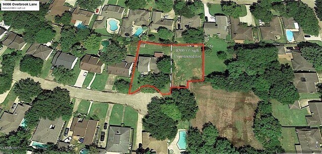 Double-lot yard, almost 1/2 an acre! - 14006 Overbrook Ln