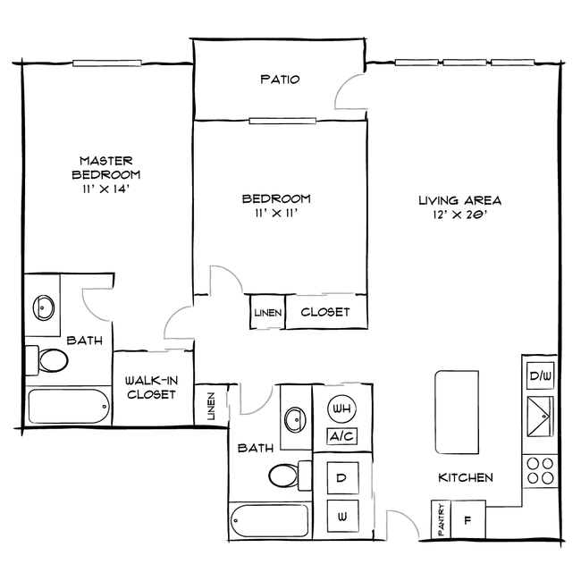 Tanglewood Lakes Gated Apartments for Rent Pembroke Pines, FL 1