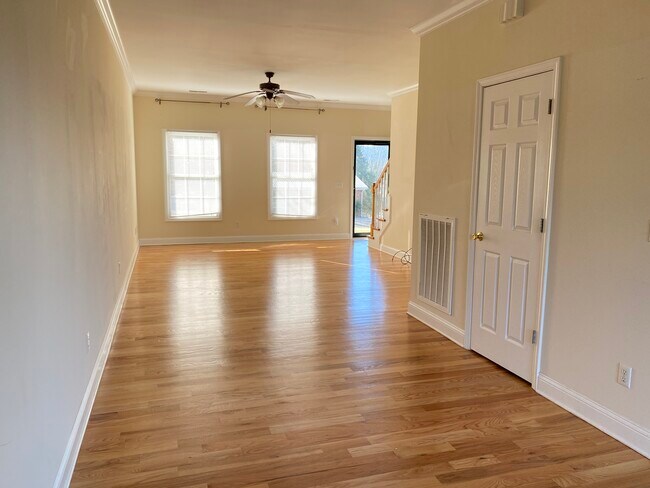 Newly finished hardwood floor - 1120 Skyline Dr