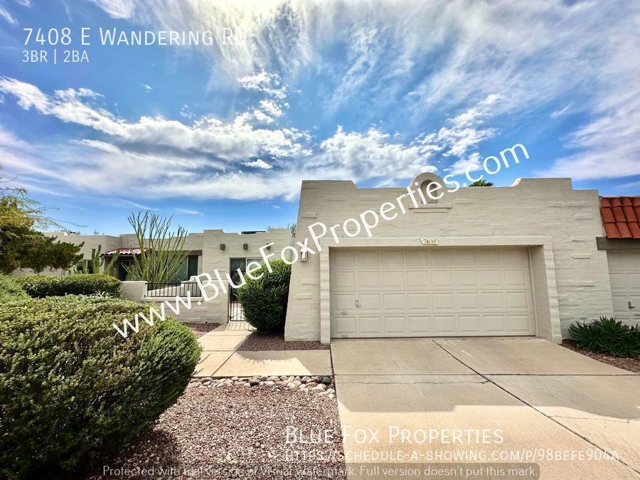 7408 E Wandering Rd, Tucson, AZ 85750 Townhome Rentals in Tucson AZ