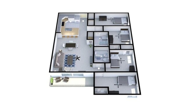 Photo - 1346G Hunters Road Apartment