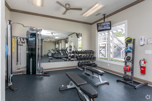 Fitness Center - Logan Square Apartments