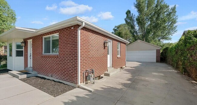 East side of house - 48 W 200 S