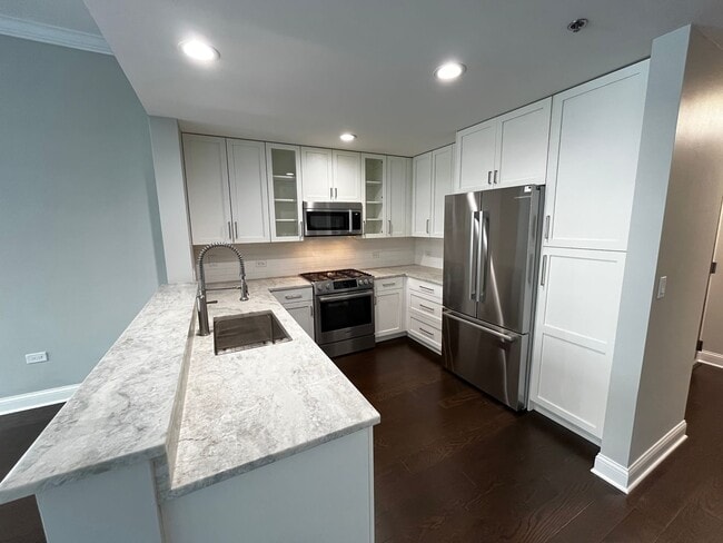 Photo - Turnkey Luxury 2BR Residence | Fully Renovated | Garage Parking | Prime Downtown River North / St... Apartment