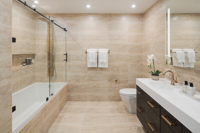 Bathroom - The Atlantic Apartments