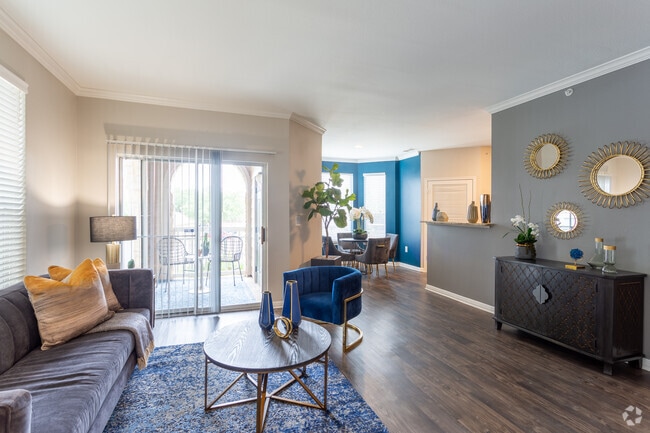 Rio Grande Living Room - Mission Ranch Apartments