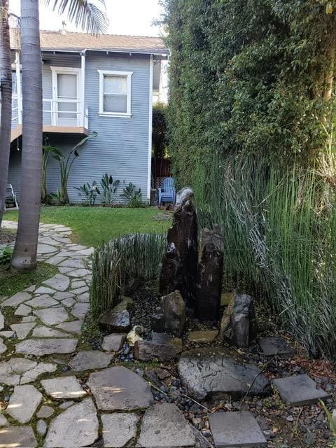 Walkway with water fountain - 3045 E Corto Pl