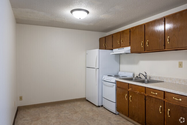 Studio - 450SF Kitchen - 202 Flats