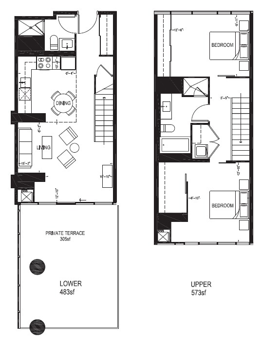 2HAB/2BA - Market Wharf