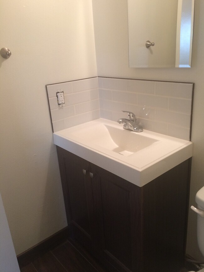 Newer bathroom vantity - 413 Monterey Ln