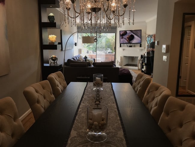 Living room/ dining room - 2663 S Centinela Ave