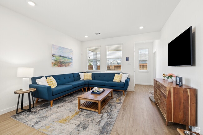 K1 3BR, 2BA - 1,494SF - Living Room - Katy Legacy