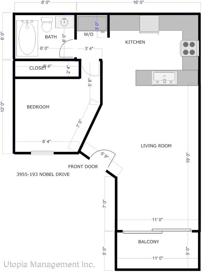 Foto del edificio - 1 br, 1 bath House - 3955 Nobel Drive  #193