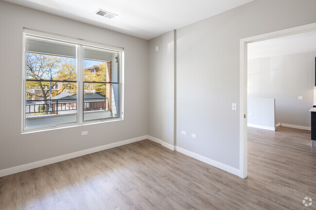 2BR, 3BA 1453SF- Live Work Space - Primary Bedroom - HIGHPOINT Clarendon Hills