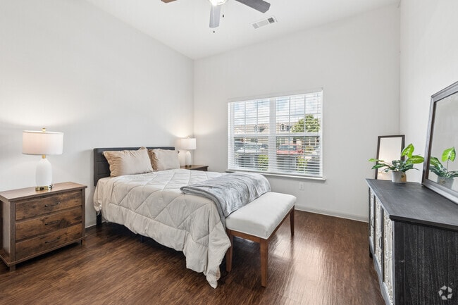 1BR, 1BA - 730SF - Bedroom - The Nightingale at Goodnight Ranch - After 55