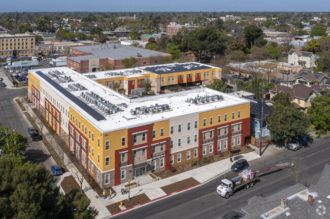 Aerial Photo - Liberty Square Apartments