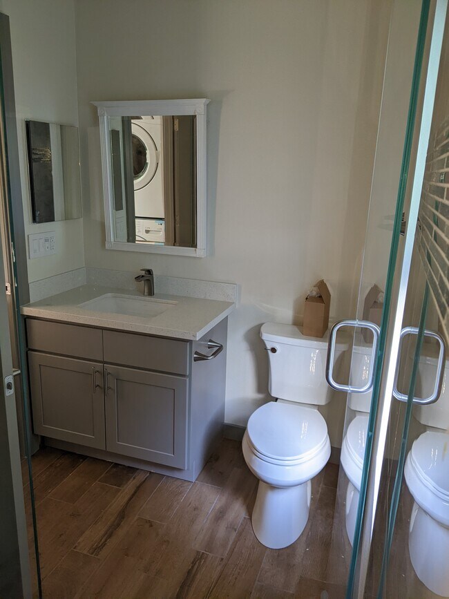 Bathroom quartz countertop - 197 Sand Blossom St