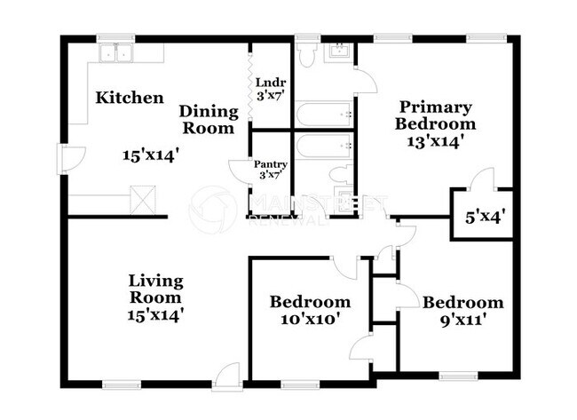 Foto del edificio - 3 Bedroom Pet-Friendly Home in Covington, ...