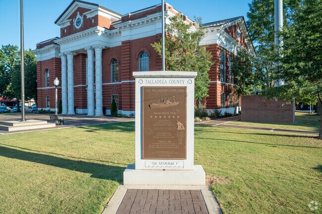 Be sure and visit the Talladega Courthouse Square.
