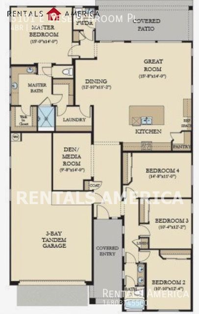 Primary Photo - 4BD house in Layton Lakes!