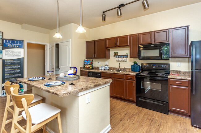 1BR, 1BA - Grand Terrace/841 SF - Springs at Bettendorf Apartments