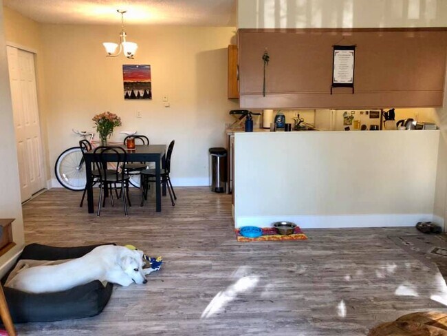View from living room into dining room - 850 W Moorhead Cir