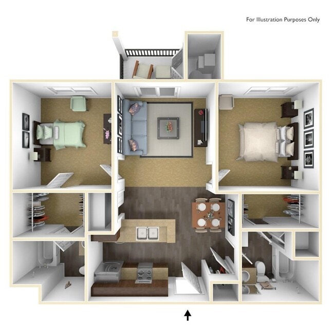 Interior Photo - Residences at Colcord Pond