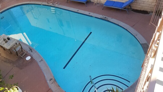 Upper unit pool view - 1942 Rodney Dr