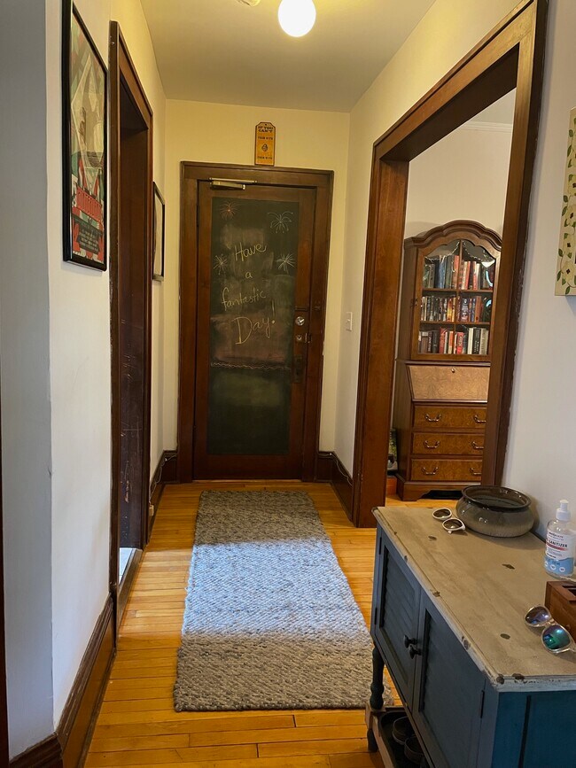 Front entry door - 709 W 38th St