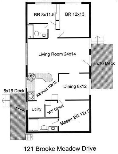 3BR/2BA - Brooke Meadow