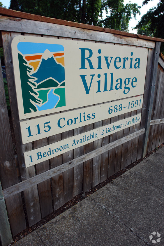 sign - Riveria Village Apartments