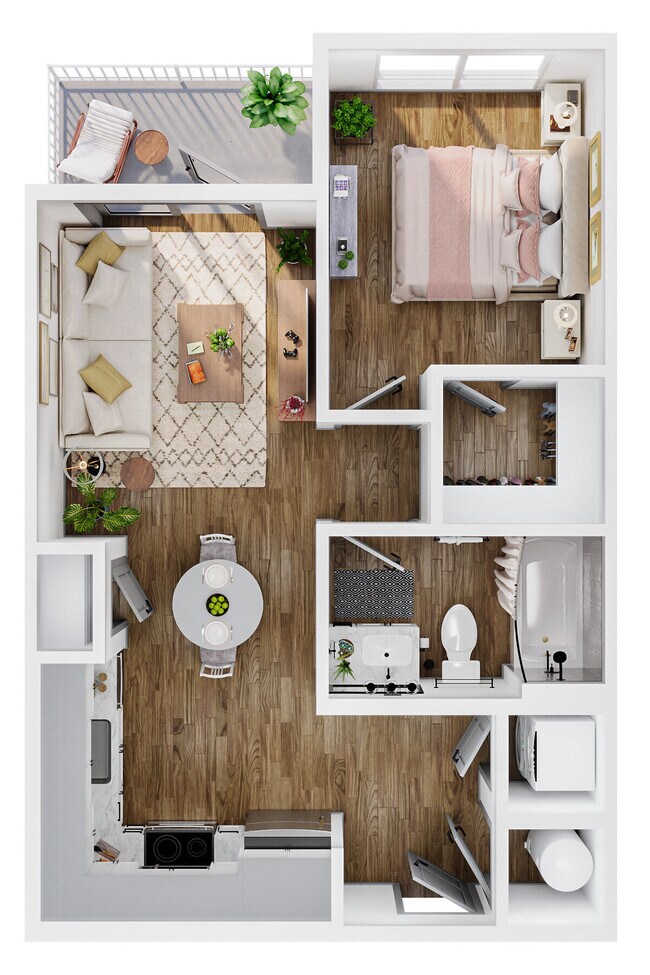Plano de planta - Venture at Lake Julian