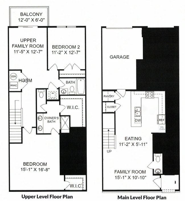 Floor plan - 1117 N Lombardy St