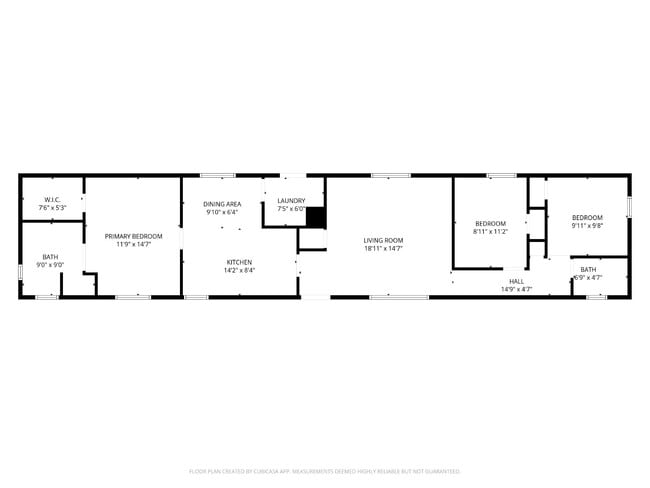 Foto del edificio - 3 bed 2 bath. New vinyl floors throughout.