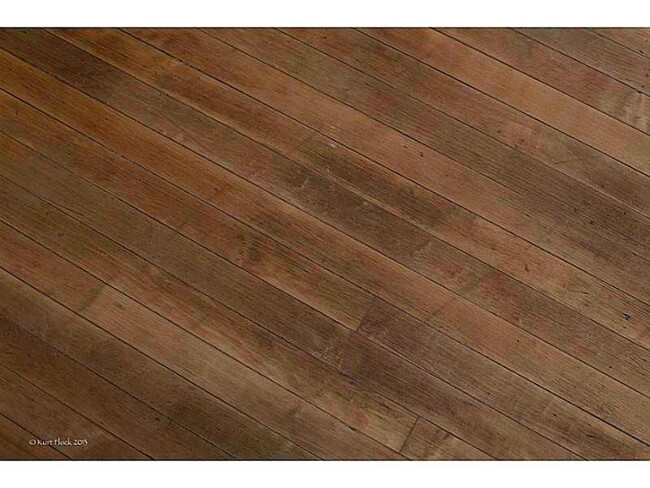 Distressed hardwood floors - 312 E 13th St