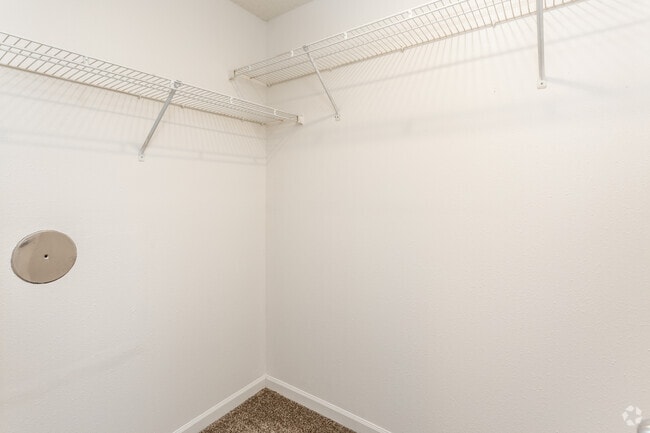 2BR E - Master Closet - Wellington Apartments