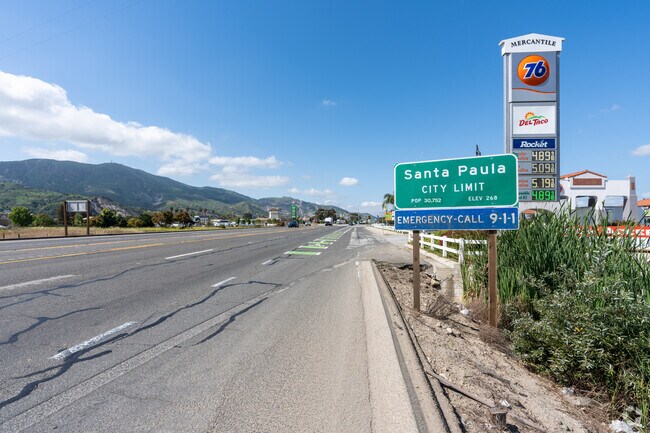 Santa Paula is a cozy town off the hwy 126 on the way to Ventura.