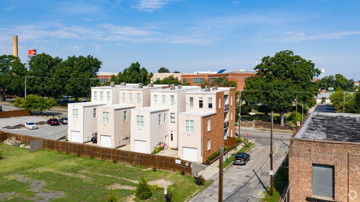 Aerial Photo - 1001, 1027 & 1031-1041 N Lombardy Street