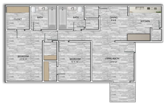 Interior Photo - Albion Apartments