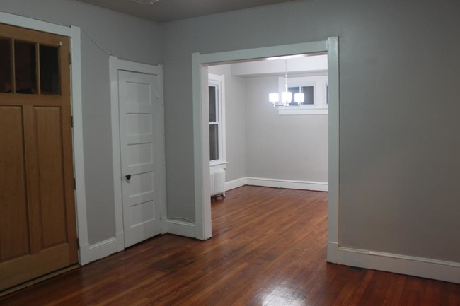 Living room, facing dining room - 2603 12th St NE