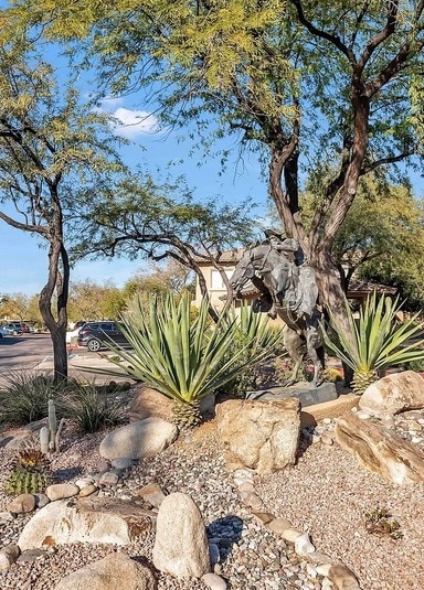 Entrance - 9100 E Raintree Dr