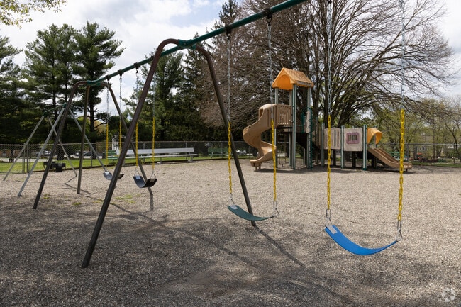 The playground at Smith's Clove Park in Monroe, N Y.