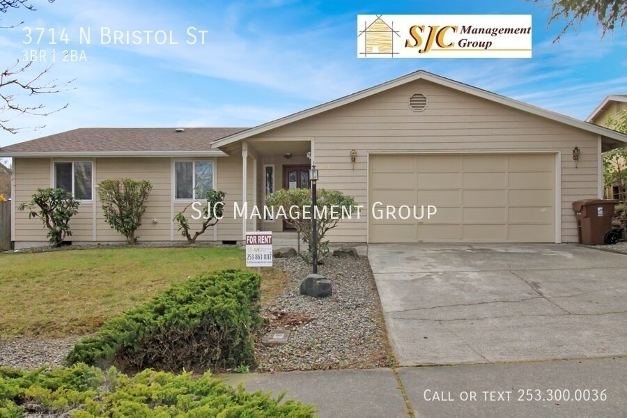 3714 N Bristol St, WA 98407 House Rental in WA