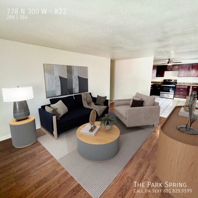 Foto del edificio - Large Top Floor 2 BR Apt Across From Park