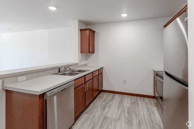 2HAB, 1BA - 957 ft² - Cocina - Station Street Apartments