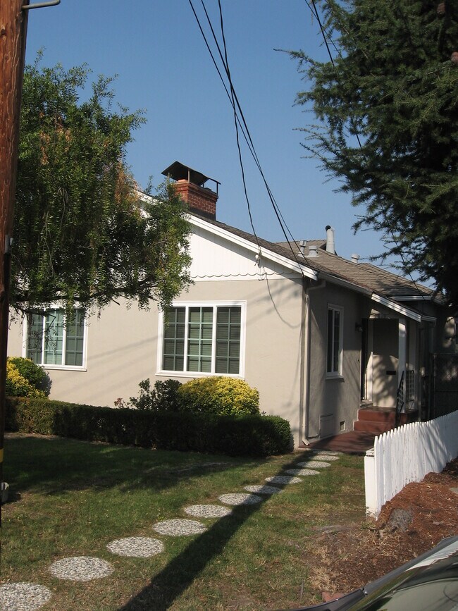 Front of Duplex - 2219 Flores St