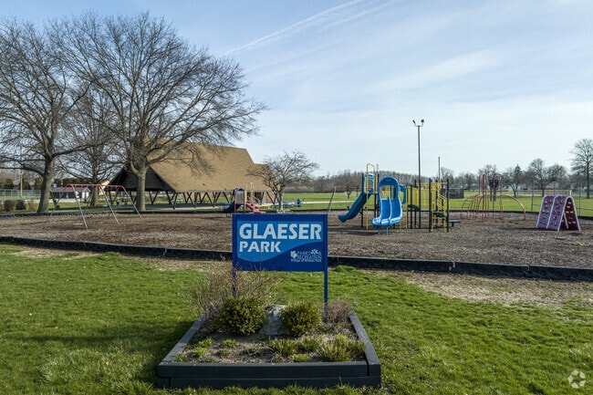 Glaeser Park is Richton Park's largest green space.