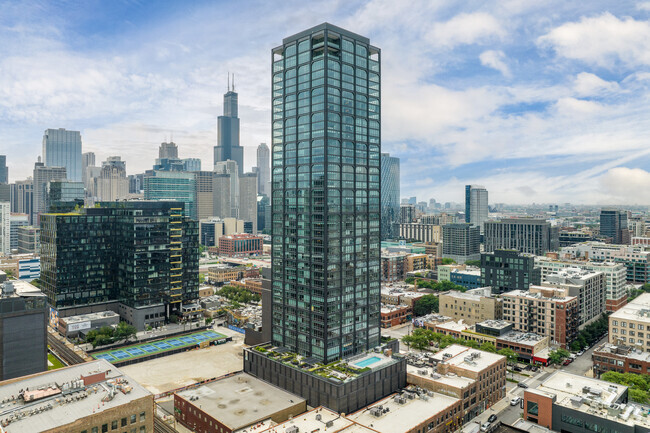 Aerial - The Row Fulton Market